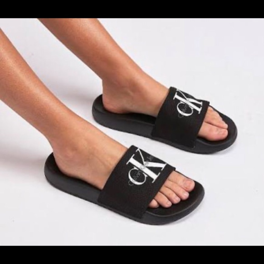 Calvin Klein Jeans womens slides